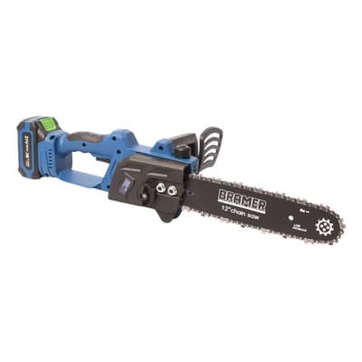 Bramer Motosierra Profesional Inalambrica 12 Pulgadas 21v Bramer Azul Marino