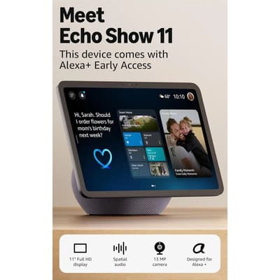 Amazon Amazon Echo Show 11 Con Pantalla Full Hd De 11 Y Alexa+, Grafito
