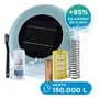 Gadnic Ionizador Solar Gadnic Ih2o Pro Antisarro Sustentable 150.000lts Monocristalino Para Piletas Piscina