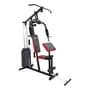 Bandfitness Multigimnasio Con 70kg Pesas Y Banco Scott Bandfitness 003 Negro Rojo