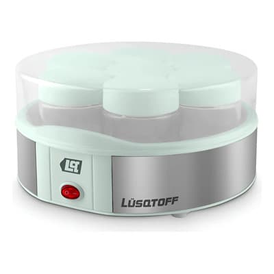 Lüsqtoff Yogurtera Eléctrica Lusqtoff Lq-yt700 Verde 1.4l 7 Frascos Vidrio Verde Claro