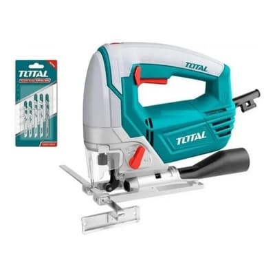Total Sierra Caladora Eléctrica Industrial 800w Full Total+5 Hojas