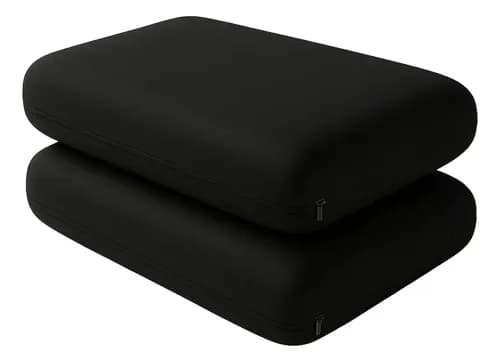 Between Pillows Combo X2 Almohadas Viscoelástica Inteligentes 60x35 Negra