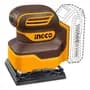 Ingco Lijadora Orbital Inalámbrica Ingco 12000rpm Sin Batería Marrón Oscuro