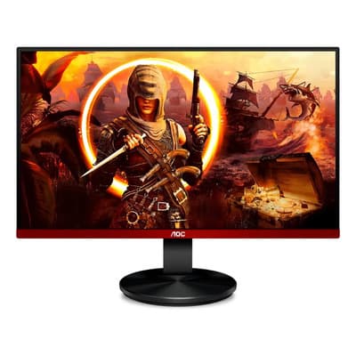 Aoc Monitor Gamer Aoc Con Pantalla De 23.8 144hz Y Resolución Full Hd Negro/rojo