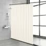 Generic Cortina De Baño Plegable Impermeable Con Imán