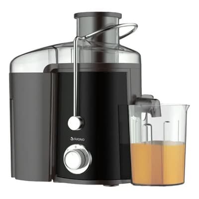 Suono Extractor De Jugo Suono Exprimidor Eléctrico 450 Ml 500 W Color Plateado Negro