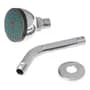 Vml Online Ducha Lluvia Completa Pomba Antisarro Articulada Con Brazo Plateado Brillante
