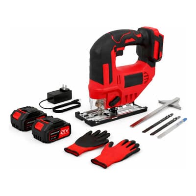 Artec Store Sierra Caladora 2 Bat Inal Profesional Metal Madera Hoja Pro