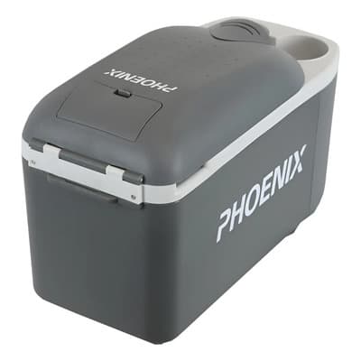 Phoenix Heladera Conservadora Portatil Electrica Auto Frio Calor 8l Gris Oscuro