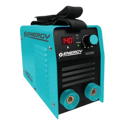 Energy Soldadora Inverter Electrodo Energy 140a Con Accesorios Turquesa
