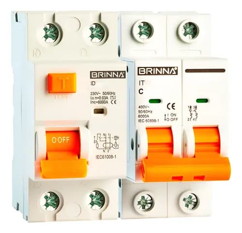 Brinna Combo Instalacion Termica + Disyuntor 40a Bipolar Brinna