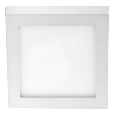 Cvluz Plafón Led 24w Cvluz 30x30cm Luz Blanca Fría Techo Cuadrado Blanco