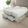 Table's Cama Box Sommier Con Zapatero 140x190 Nevado/everest 6442