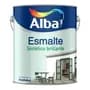Alba Alba Esmalte Pintura Sintético Color Blanco Brillante 1 Litro