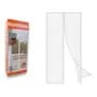 Amalfi Cortina Mosquitero Magnética Puerta Anti Mosquitos 90x210 Cm Blanco