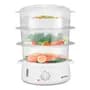 Suono Vaporera Eléctrica De Alimentos Suono 3 Bandejas 9l Color Blanco