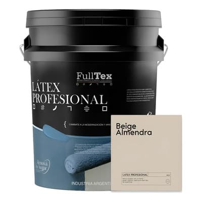 Fulltex Pintura Látex Interior/exterior 20l Fulltex Profesional Beige Almendra Mate