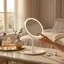 Aitech Espejo Maquillaje Led Redondo Táctil Touch Usb Luz Blanca Iluminado Tocador Camarera Regulable Brill
