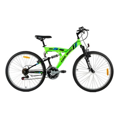 Fire Bird Bicicleta Firebird Magic Rodado 26 Doble Amortiguacion Color Verde Tamaño Del Cuadro M