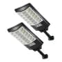 Changqian Reflector Solar Farola Solares Lampara Luz Led Panel 2 Unidades-100w Blanco Frío