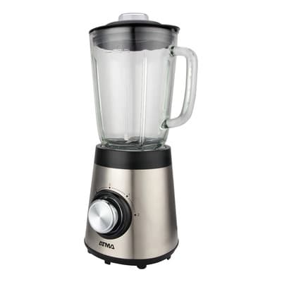 Atma Licuadora De Vaso Atma Pro Li8450ap 500w Jarra Vidrio Inox Plateado Acero Inoxidable