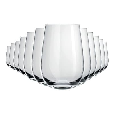Nadir Vaso Copo Sin Pie Nadir Dubai 460ml X 12 Unidades Transparente