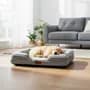 Envalar Pets Cama Ortopedica Perros Mascotas Lavable Impermeable Mediana Gris