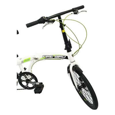 Fire Bird Bicicleta Plegable Fire Bird Curve Rodado 20 Color Negro Con Azul