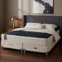 Springwall Sommier Y Colchón Springwall Mcb 115 Queen 160x200cm Color Beige Con Base Dividida