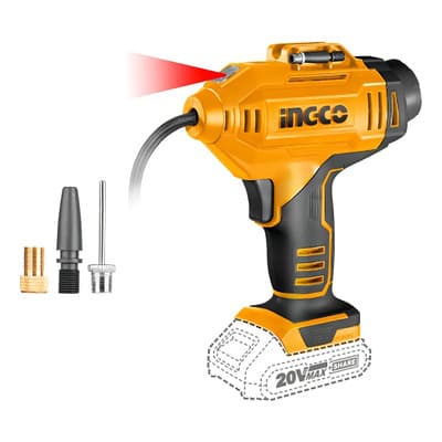 Ingco Inflador Compresor 20v P20s S/bat Ingco Cacli2018 Amarillo