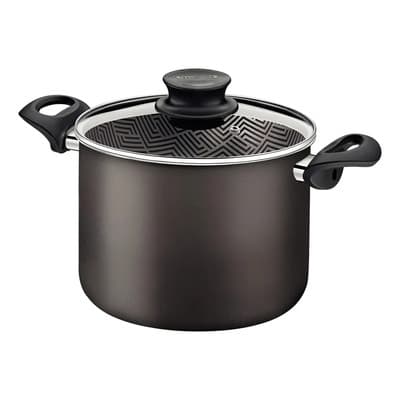 Tramontina Olla Alta 28cm Antiadherente Tramontina Paris Samihome Gris Oscuro