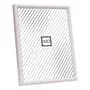Vgo Portarretrato Individual Vgo Bda.5 Plástico Blanco Vertical Con Vidrio 13x18 Cm Liso