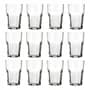 Nadir Vaso Vidrio Bristol 2711 Nadir Facetado 410 Ml X 12unidades Color Transparente