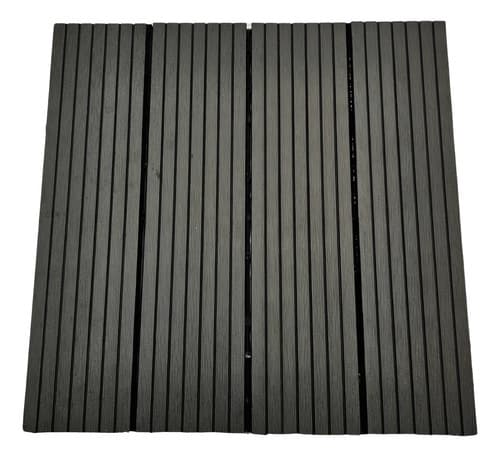 Starway Home Deco Baldosas Deck Wpc Pvc Encastrable Exterior Colores X M2