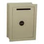 Cajas Rufy Caja Fuerte 40x30x15 Cm Con Buzon Vertical Antipesca Full Color Beige