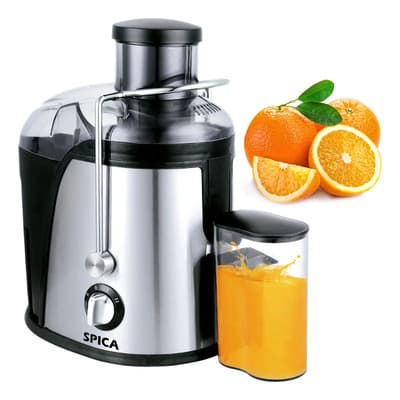 Spica Juguera Electrica Extractor De Jugo Spica Sp-760 Accesorios Color Negro