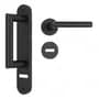 Inomax Manijon Y Picaporte Acero Inoxidable Negro Premium Inomax Negro