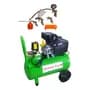 Green Park Compresor De Aire 50 Litros 2.5hp Greenpark + Kit 5 Piezas Verde Oscuro 50hz Monofásica