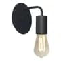 Electricidad Total Lámpara Aplique Pared Vintage Negro Munich Led Electricidad Total