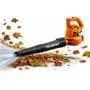 Lüsqtoff Sopladora Eléctrica 2000w Hojas Pasto Sopla Compacta 220v Naranja