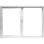 Fg Ventana Pvc Dvh 150x110 Doble Vidrio Aislante Termoacustico Blanco