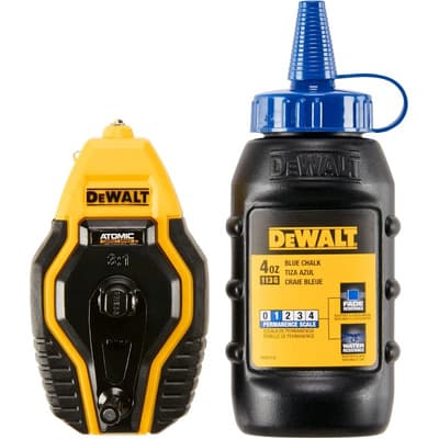 Dewalt Tiralíneas Con Tiza Azul 4oz Dewalt Atomic