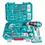 Total Kit Taladro 20v + 166 Accesorios Total Maletin