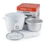 Kanji Arrocera Kanjihome Blanca 1,8 Litros Olla Antiadherente Tapa Blanco