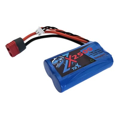 Trx Batería 7,4v 2500mah Wltoys Deant Celdasamsung Alta Descarga
