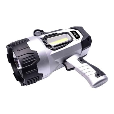 Nisuta Linterna Recargable 5v Led 10w Muy Potente Reflector Nisuta Color De La Luz Blanco Blanco Neutro Gri
