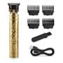 Aitech Afeitadora Cortapelo Vintage Inalambrica 90min 4 Peines Usb Barba Cabello Acero Inoxidable Recargabl