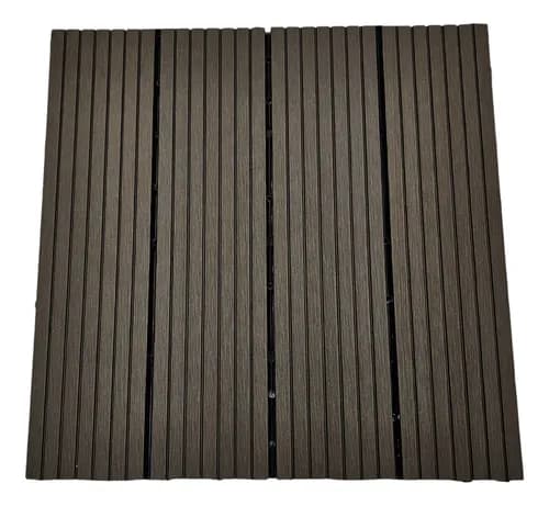 Starway Baldosas Deck Wpc Pvc Encastrable Exterior Varios Colores M2