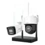 Hikvision Kit Hikvision Nvs + 2 Camaras Ip Wifi Easylink 4mp Exterior Color Blanco